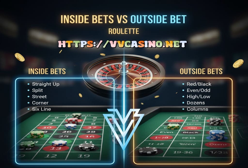 Inside Bet vs Outside Bet Roulette